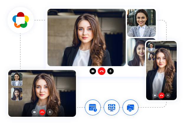 webrtc group video call