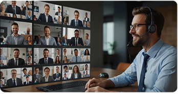 telecoms video conferencing application development