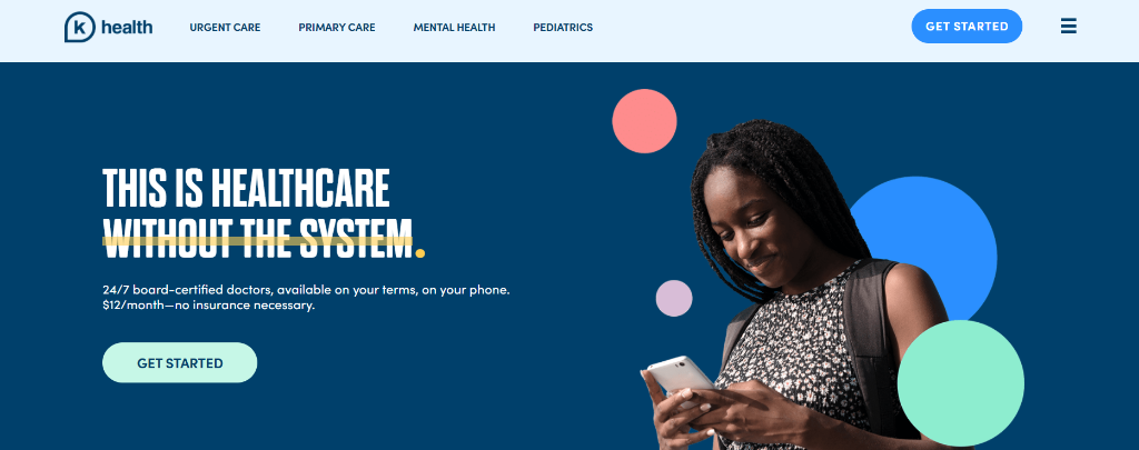 K health Healthcare Messaging App