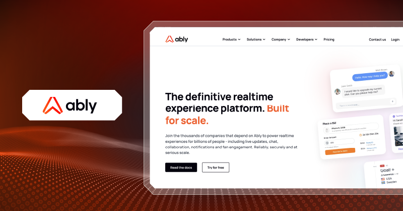 Ably - secure chatting apps service proivder