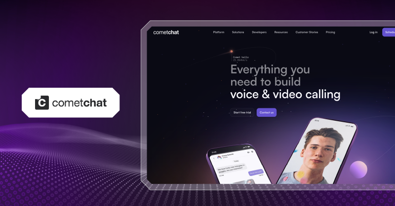 cometchat - secure web chat sdk provider