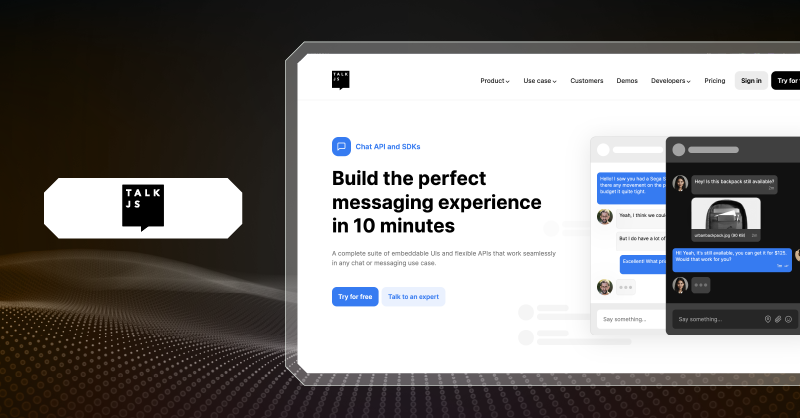 talkjs - best white lable web communication sdk